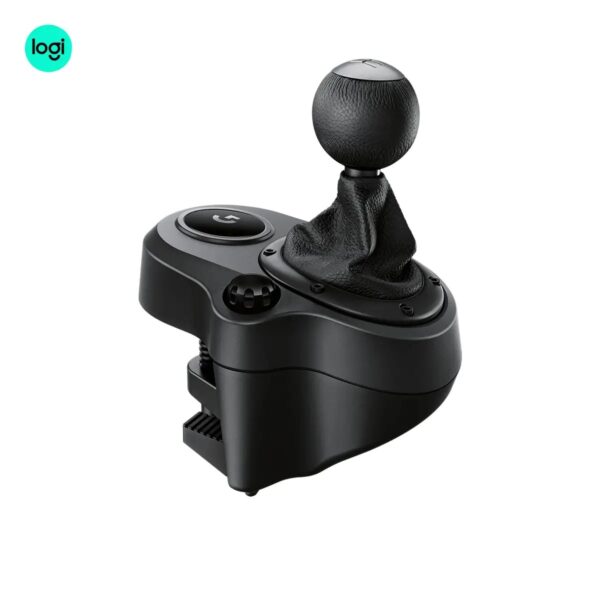 Logitech Driving Force Shifter – Six-Speed Manual Gear Stick with Push-Down Reverse
