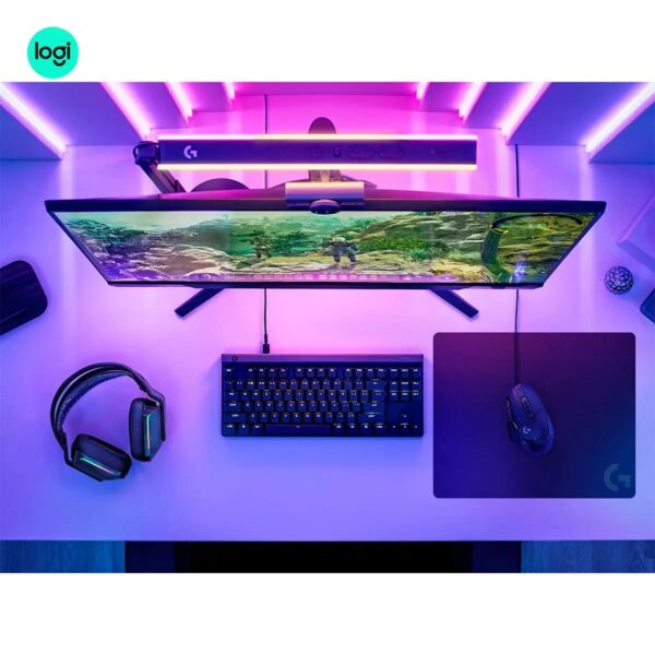 Logitech G440 Hard Gaming Mouse Pad – Low-Friction Surface for High-Speed Gaming