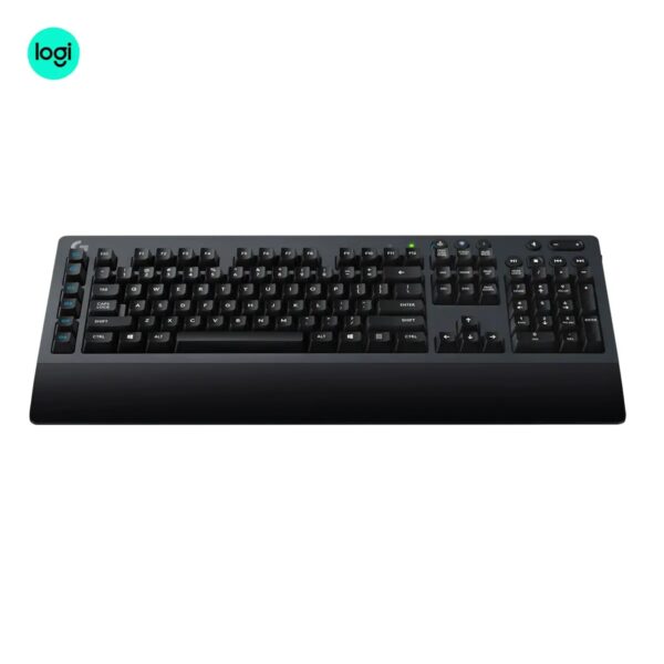Wireless G613 keyboard with palmrest, mechanical switches, and gaming-grade performance