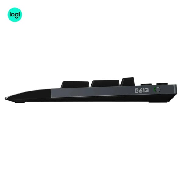Logitech G613 wireless mechanical gaming keyboard with palmrest