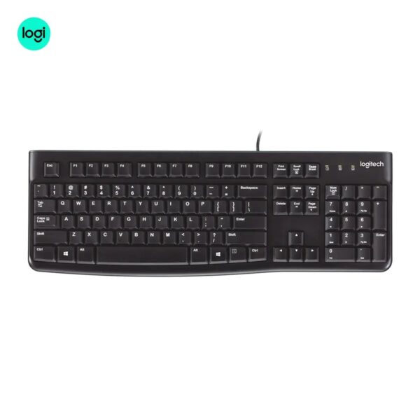 Logitech K120 USB keyboard, reliable wired typing tool - Logitech Pakistan