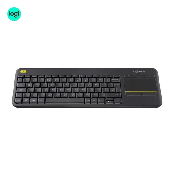 Logitech K400 Plus Wireless Touch Keyboard – Compact Layout with Touchpad