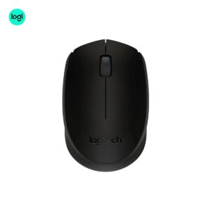 logitech-m170-wireless-mouse-top-view-black-logitech-pakistan-official-1 M170 black wireless mouse, compact and simple - main image