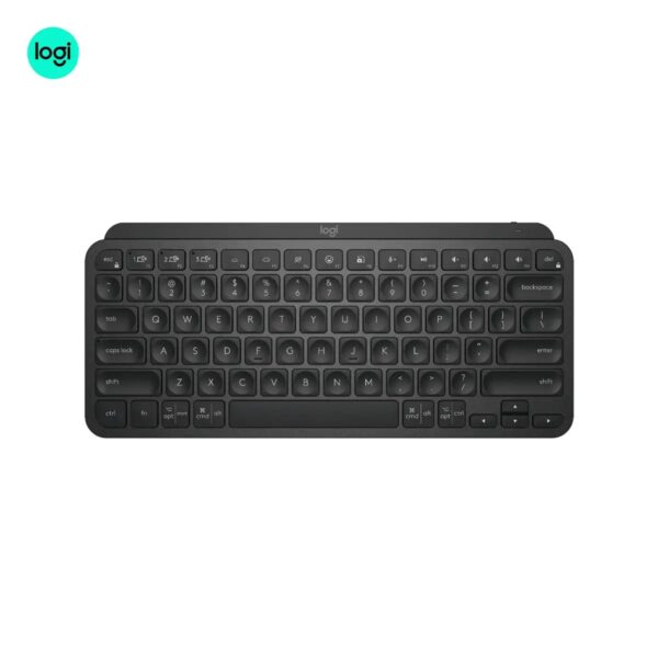 Logitech MX Keys Mini Wireless Keyboard in Black – Compact Bluetooth Keyboard